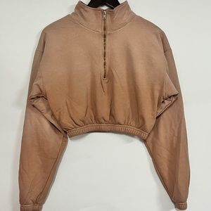 NWOT Boys Lie X Ariel- CAUGHT BLUSHING QUARTER ZIP